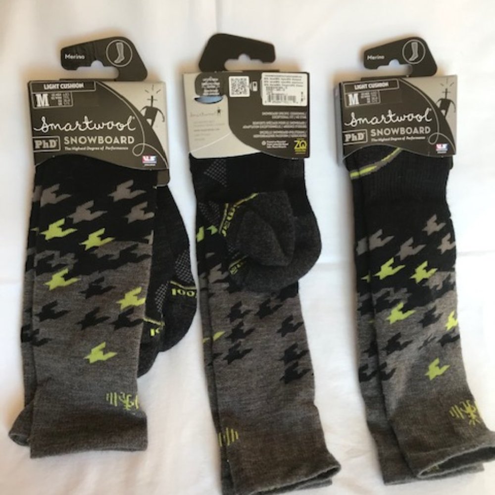 Smartwool snowboard socks with light cushi…